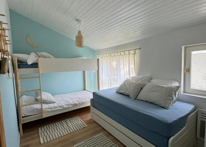 Le De L'ocean - Maison Familiale En Bois Neuve - Piscine Chauffee