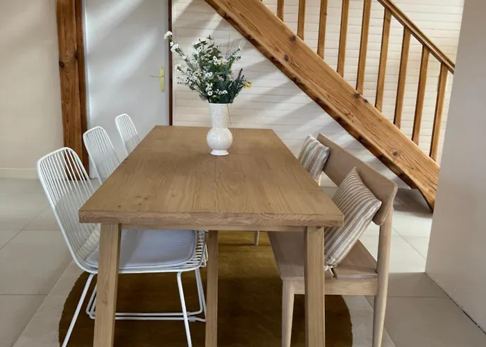 Feriehus Le De L'ocean - Maison Familiale En Bois Neuve - Piscine Chauffee