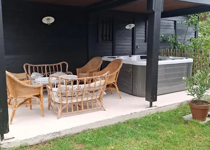 Le De L'ocean - Maison Familiale En Bois Neuve - Piscine Chauffee Feriehus