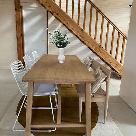 Ferienhaus Le De L'ocean - Maison Familiale En Bois Neuve - Piscine Chauffee