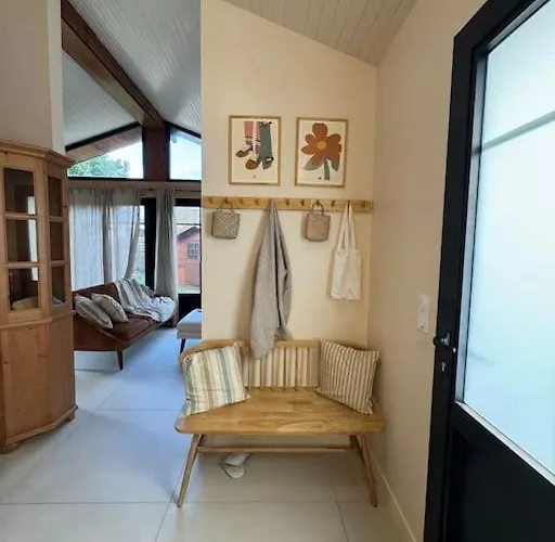 Le De L'ocean - Maison Familiale En Bois Neuve - Piscine Chauffee Feriehus Biscarrosse